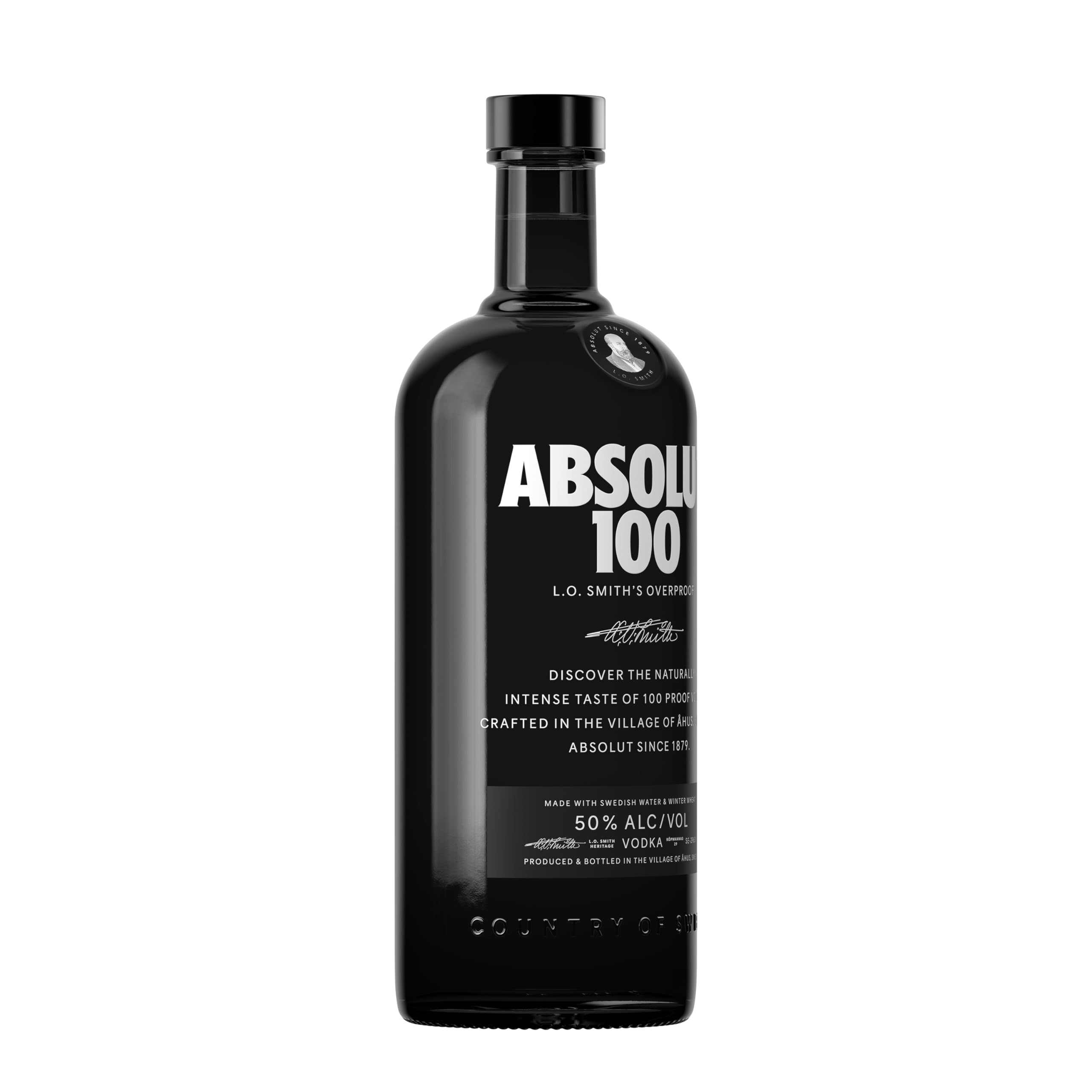 Absolut Vodka 100 50 Vol.-Prozent Edel-Vodka 1 x 1 l (1er Pack)