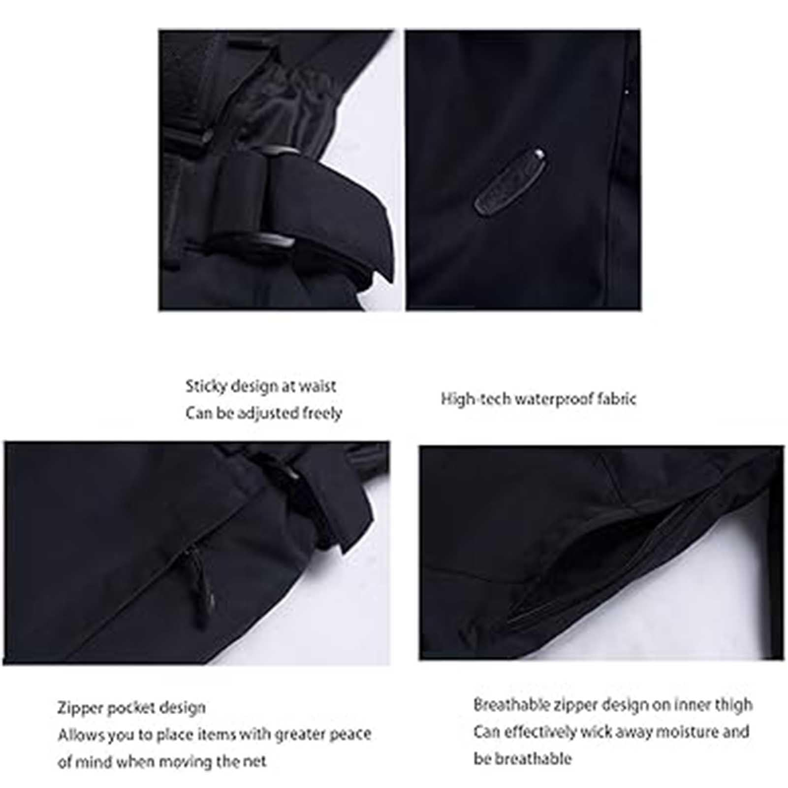 Genérico Conjunto De Chaqueta Pantalones De Esquí para Hombre Traje De Snowboard Impermeable Chaqueta De Nieve para Invierno Resistente Al Viento Traje De Nieve De Montaña
