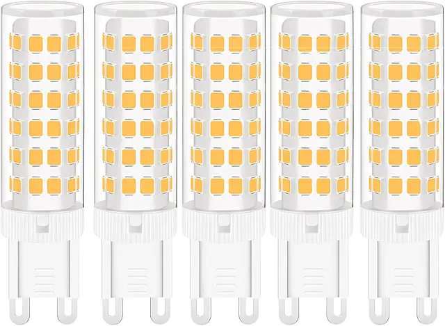 G9 LED Lampe Warmweiß 7W, 5er Pack - Energiesparend & Dimmbar