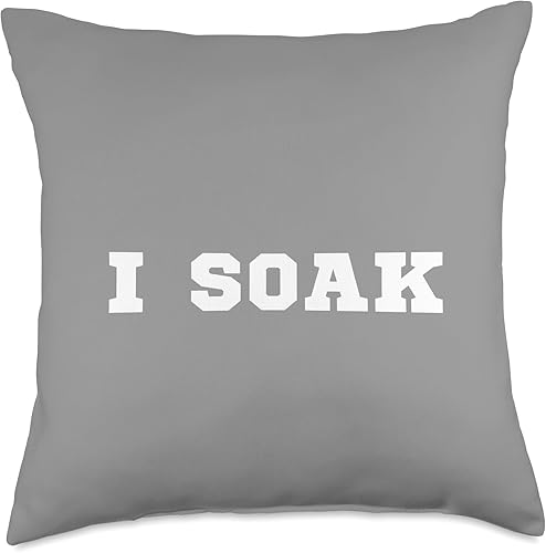 Miniatura 5 de I SOAK - Almohada (16 x 16 pulgadas), multicolor