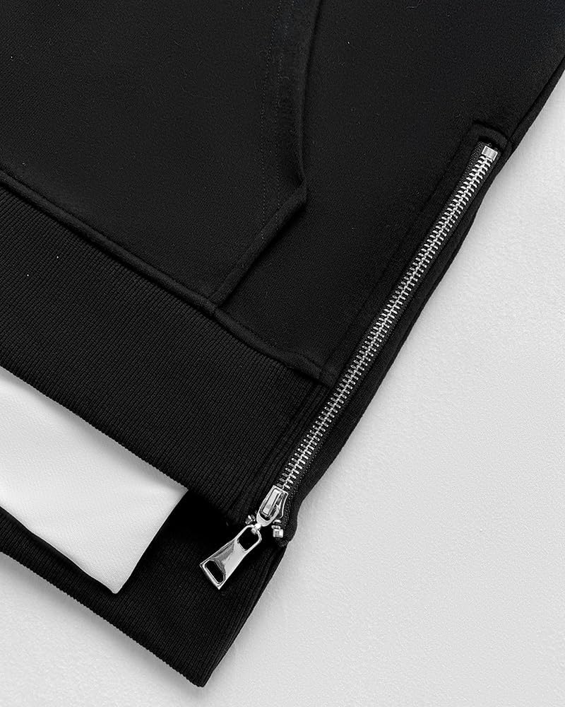 CHICME Womens Oversized Long Hoodie Dress Fall Outfits Comfrt Pullover Sweatshirt Winter Clothing - Image 7