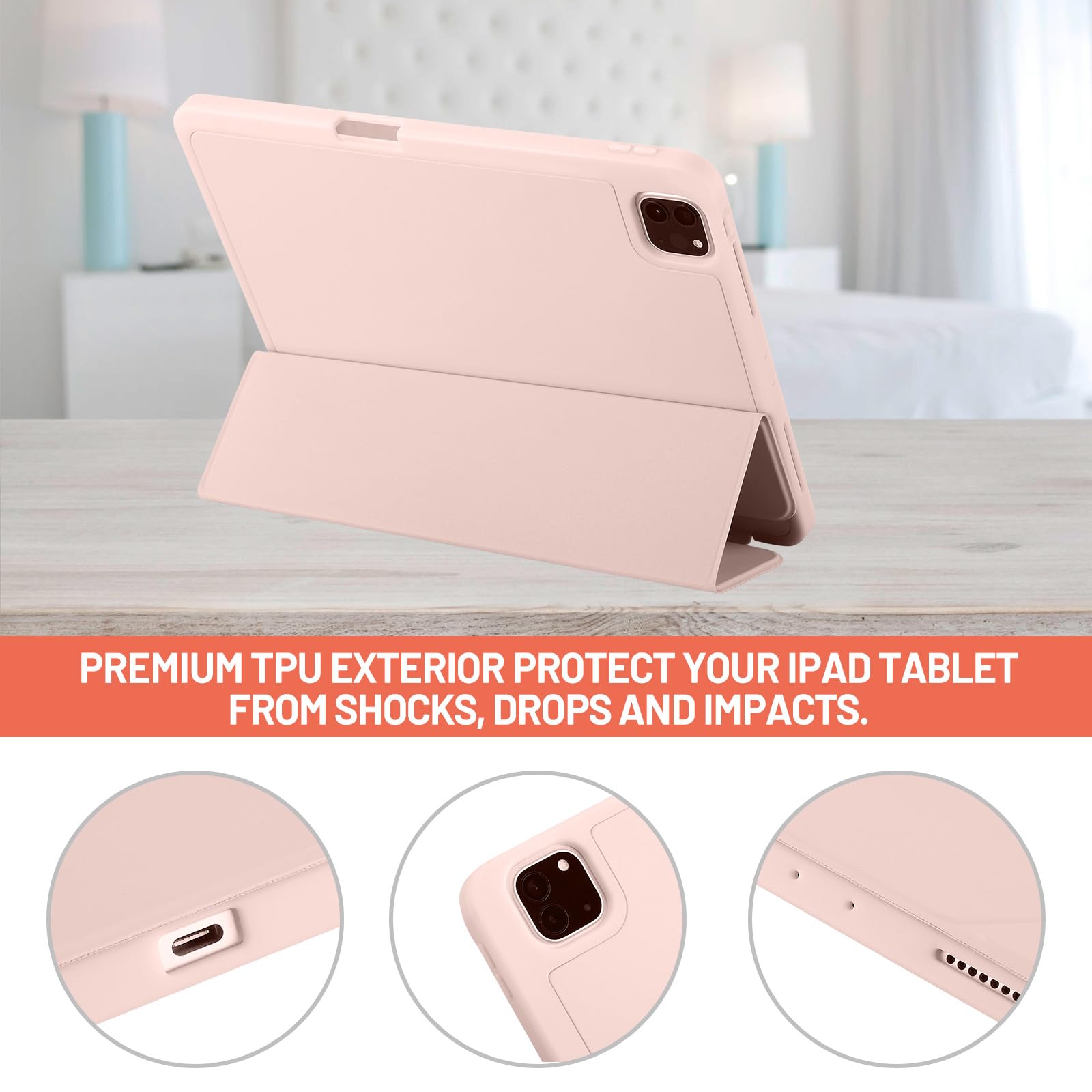 Case for iPad Pro 11 2022/2021/2020 Case, iPad Pro 11 Case with