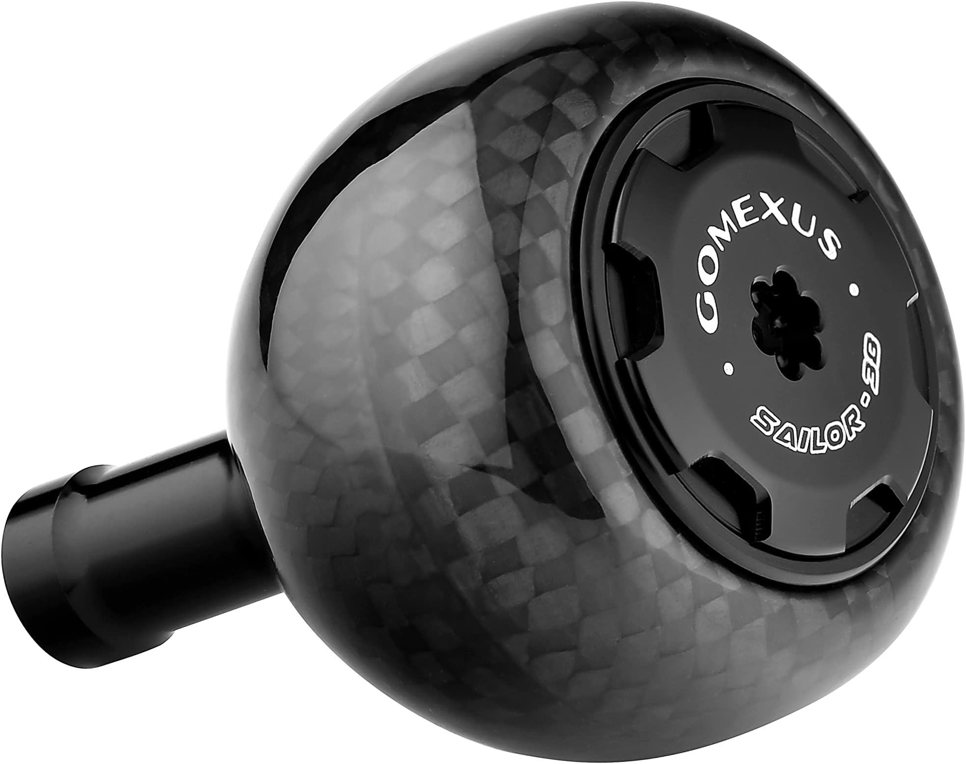 Amazon.co.jp: ゴメクサス E38 リールハンドルノブ EVA製 ラウンド型 ノブ 38mm ダイワ (Daiwa) タイプ S ...