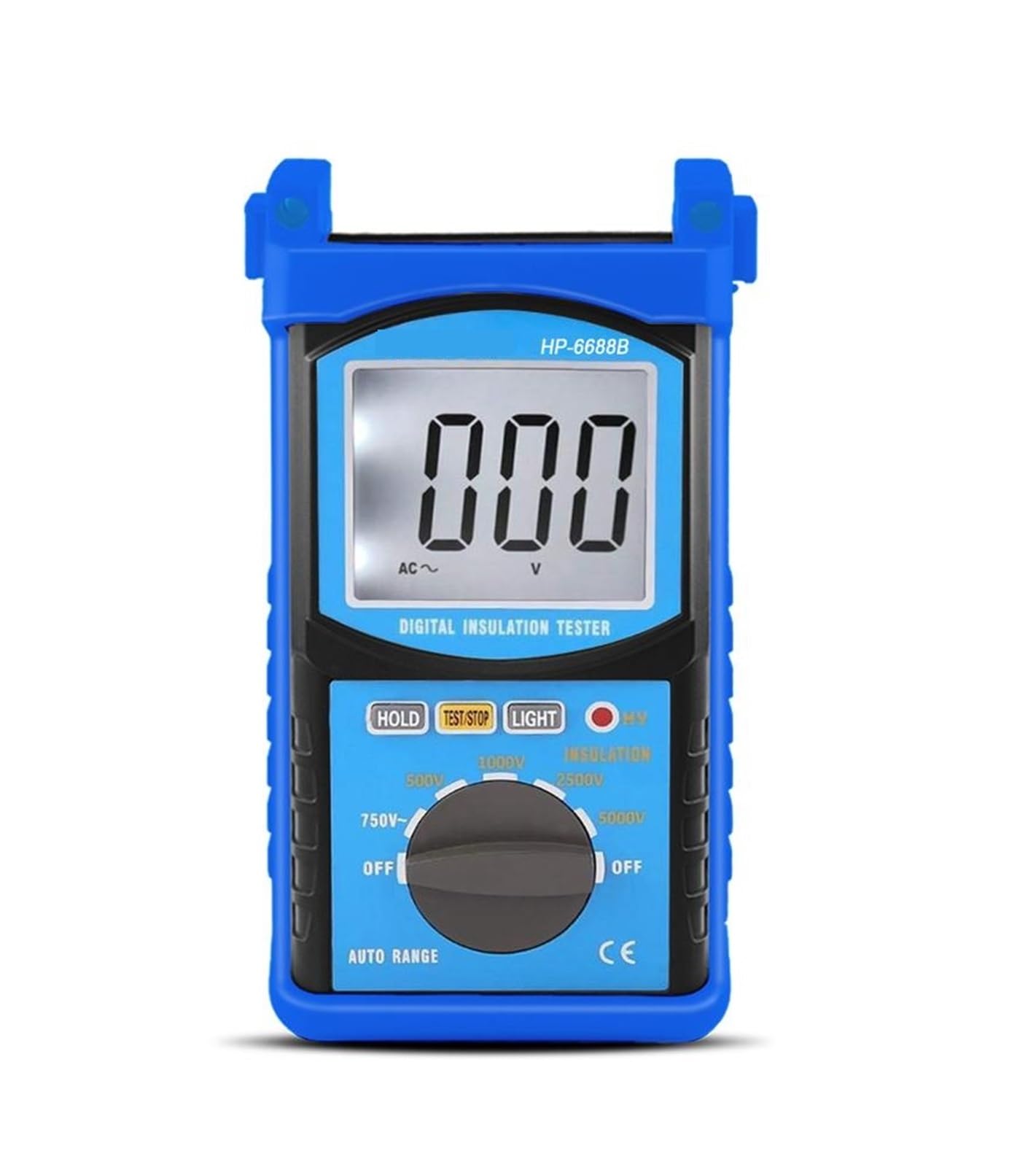 Spannungsprüfer, Digitaler Isolationswiderstandstester Professionelles Messgerät Auto Range Tragbarer Tester