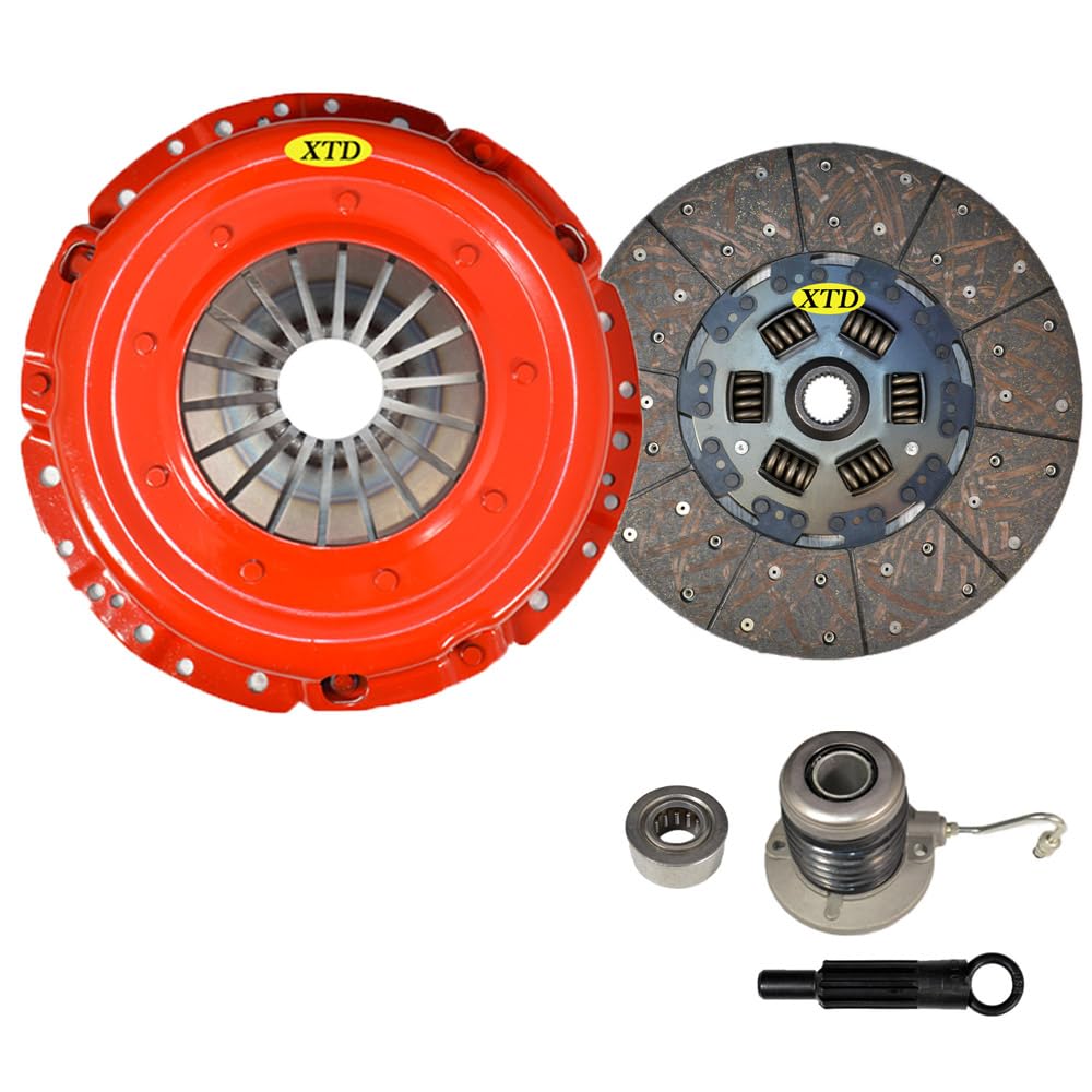 AMC STAGE 2 STREET CLUTCH KIT compatible with 2011-2017 Ford Mustang GT 2012 2013 Mustang Boss 302 5.0L DOHC V8 Coyote