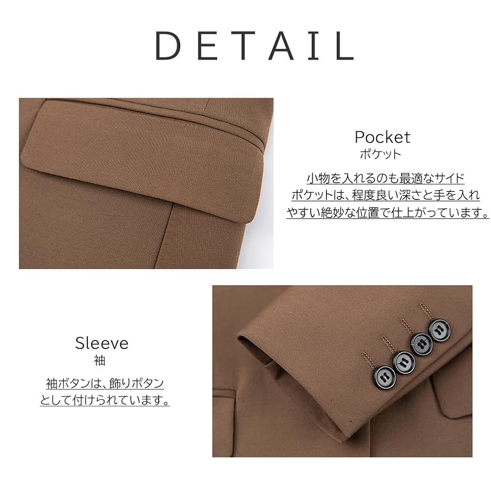Amazon.co.jp: [MTKCNTL] スーツ セットアップ メンズ