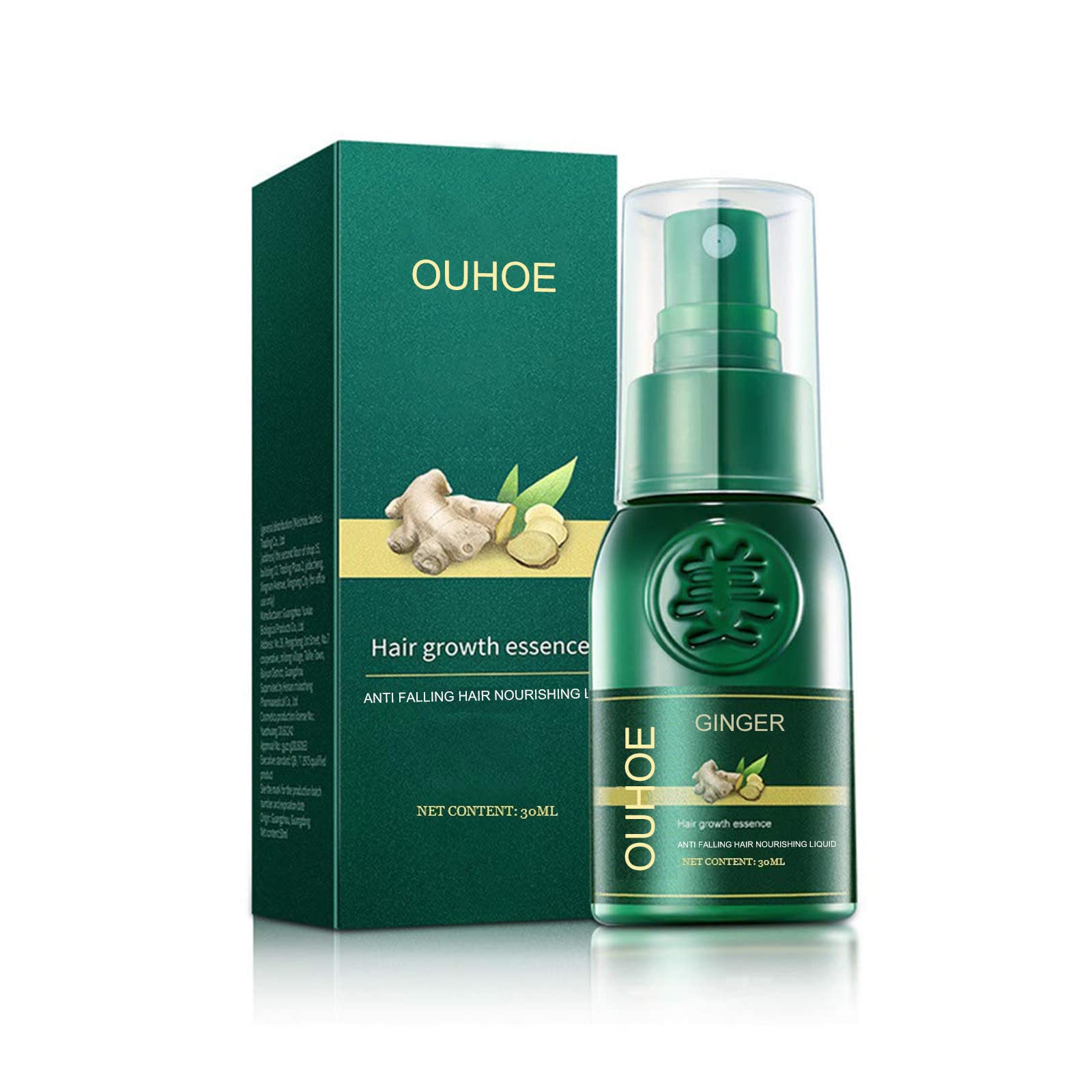 Oveallgo Shougagro Japanese Hair Growth Spray, ShougaGRO Japanese Hair Growth Spray, Hyungang Korea Ginseng Hair Regrowth Serum Spray, Hair Growth Spray Serum, Botanical Hair Regrowth Essence (1