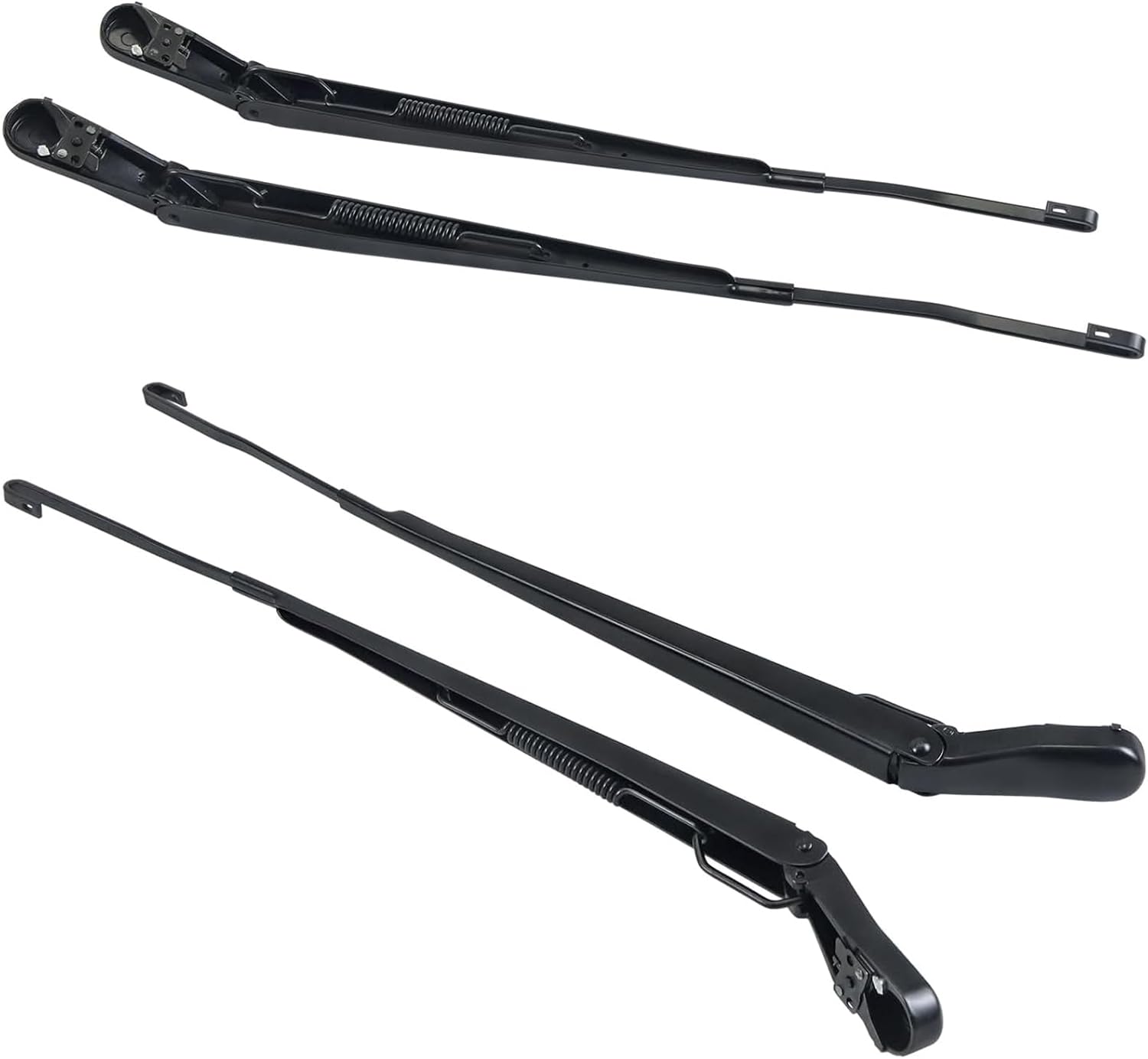 2 Pcs Front Windshield Wiper Arm Pair Kit(RH+LH) Compatible with Ford F-150 15-20, Expedition 18-23, F-250/350/450/550 Super Duty 17-22, Lincoln Navigator 18-21, Replace FL3Z-17527-A FL3Z-17526-A.