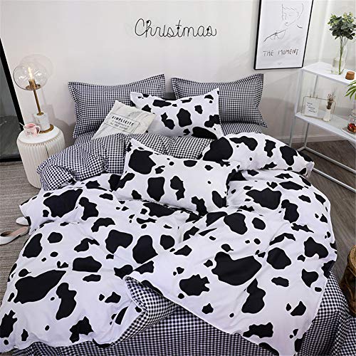 XYueww Ragazze Set Copripiumino 260X240 Cm Puzzle Colorato Astratto Microfibra Ipoallergenico, 3 Pezzi 3D ​Biancheria Da Letto Per Bambini Cerniera Con 2 Federe -Comfort Del Sonno