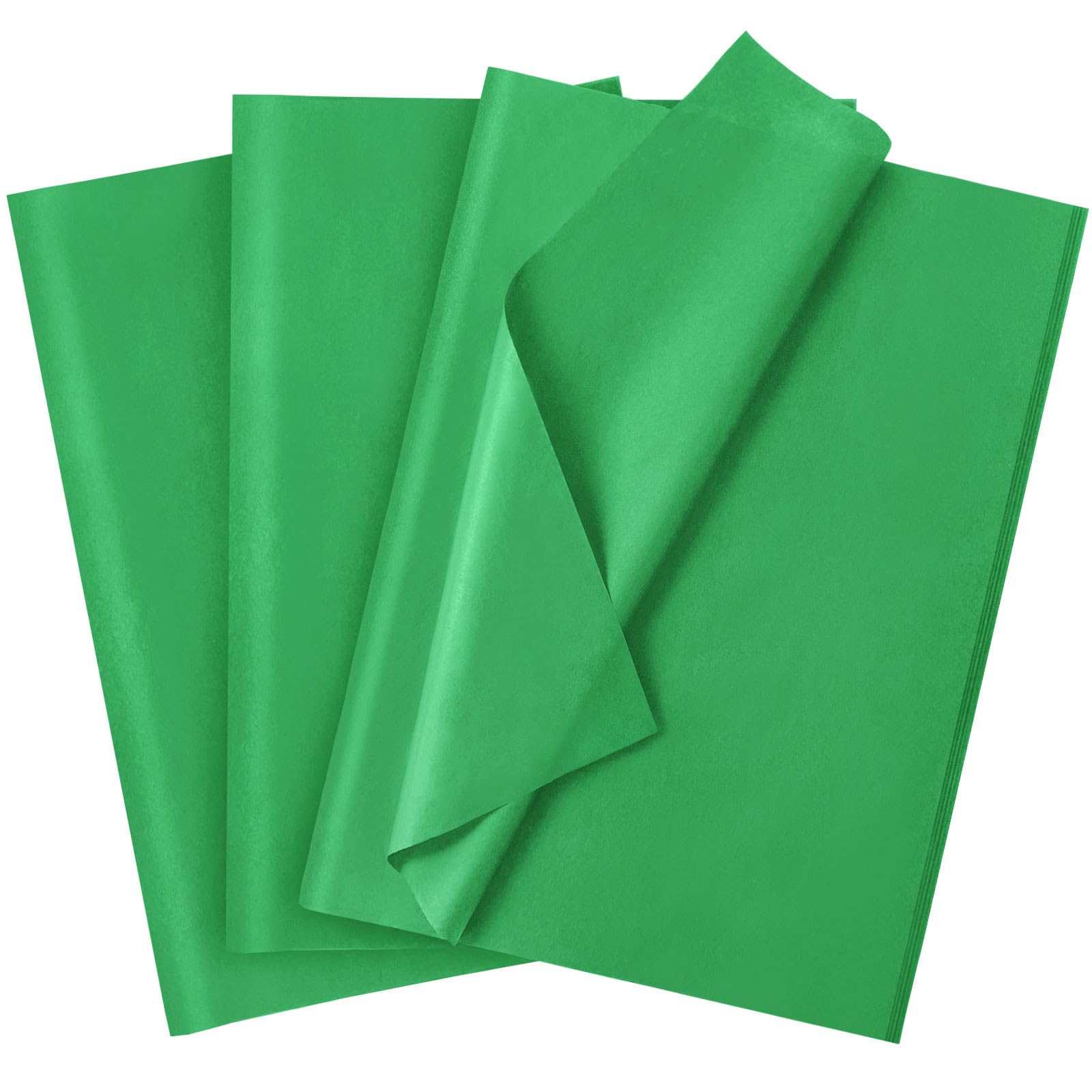 120 Sheets 14 x 20 Inch Green Tissue Paper for Gift Bag Wrapping
