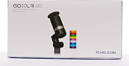Miniatura 8 de TC-Helicon GoXLR MIC Dynamic Broadcast Micrófono con filtro Pop integrado, color negro