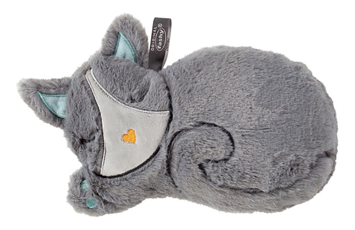 Fashy Cuscino Termico Per Bambini, Motivo: Gatto Gattino Con Imbottitura Di Semi Di Colza - 4
