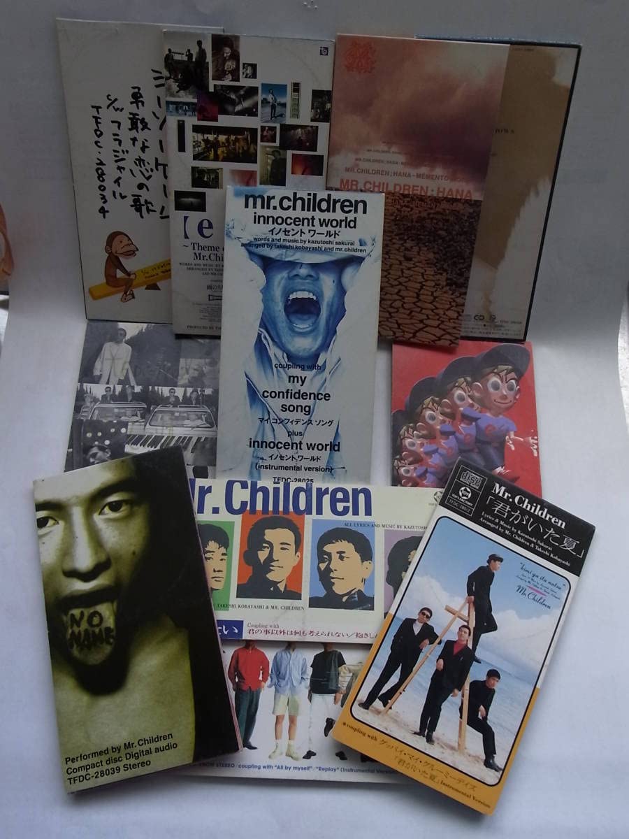 Amazon.co.jp【 mr.children 】 ミスターチルドレン初期シングル