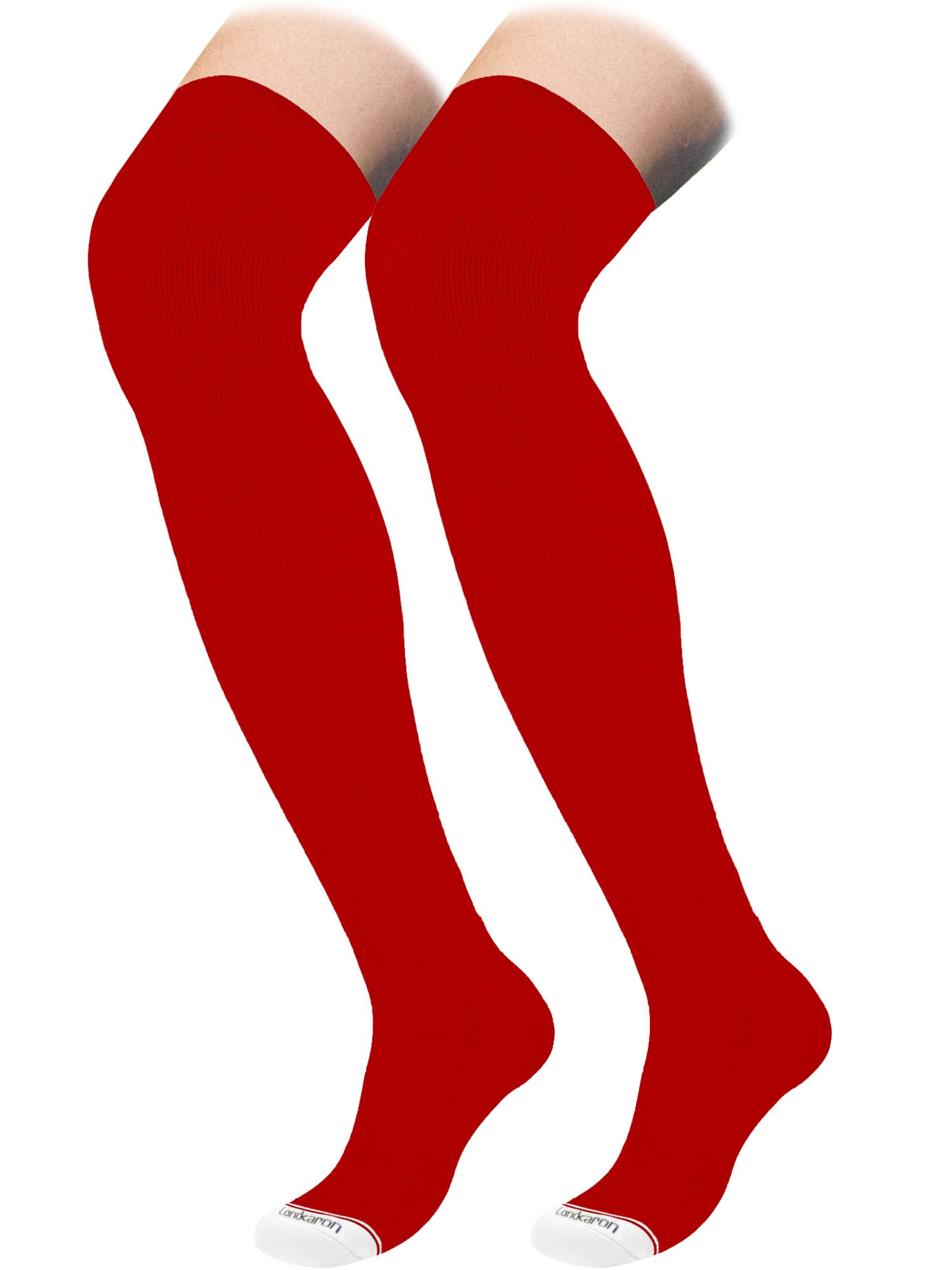 Elite Baseball/Softball Socks Over The Knee, Extra Long Football Socks