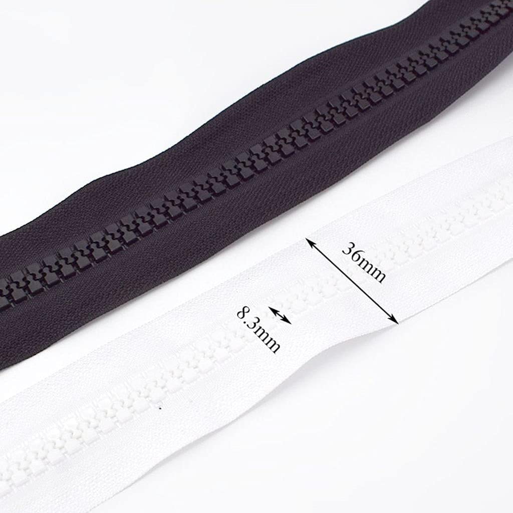 Resina 10#, estremità Aperta Mono/bifacciale for Accessori Fai da Te for Zaini Viaggio all'aperto(Black,1 Meter)