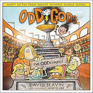 Odd Gods: The Oddlympics Audiolibro Por David Slavin arte de portada