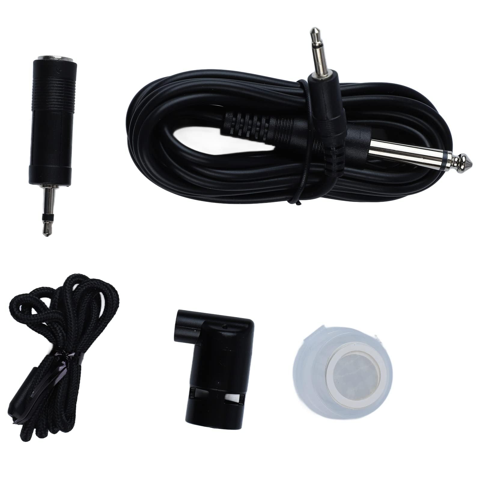 Kazoo Elettrico Professionale da 11 cm, Set Portatile Facile da Usare con Pickup a Membrana e Registratore (Arancia)