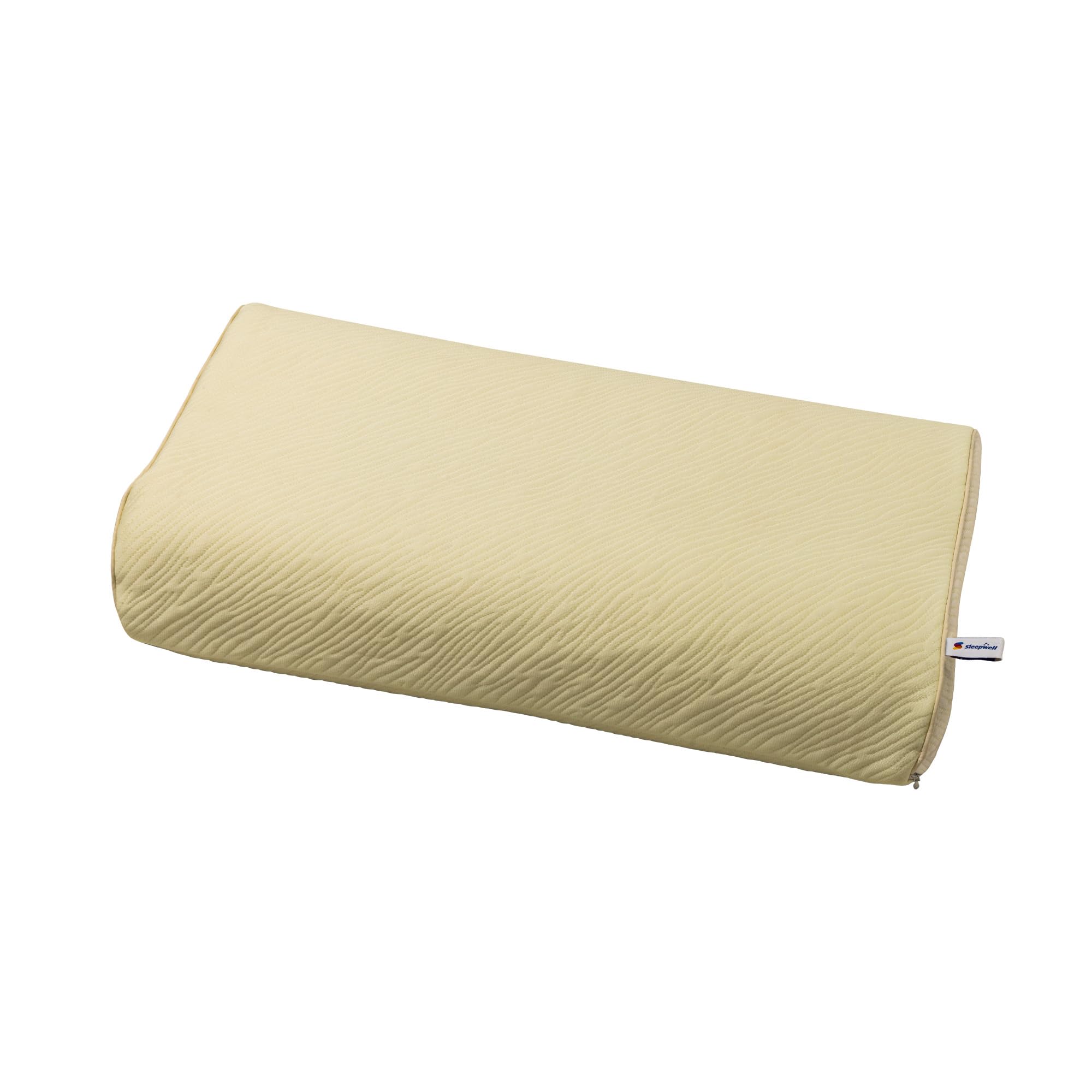 Sleepwell Restora Pro Latex Ortho Natural Latex Pillow | Yellow |Hypoallergenic & Breathable | Cervical Pillow for Neck & Head | Ergonomic Contour Design | 23 x 15 Inches | Pack of 1-image-38