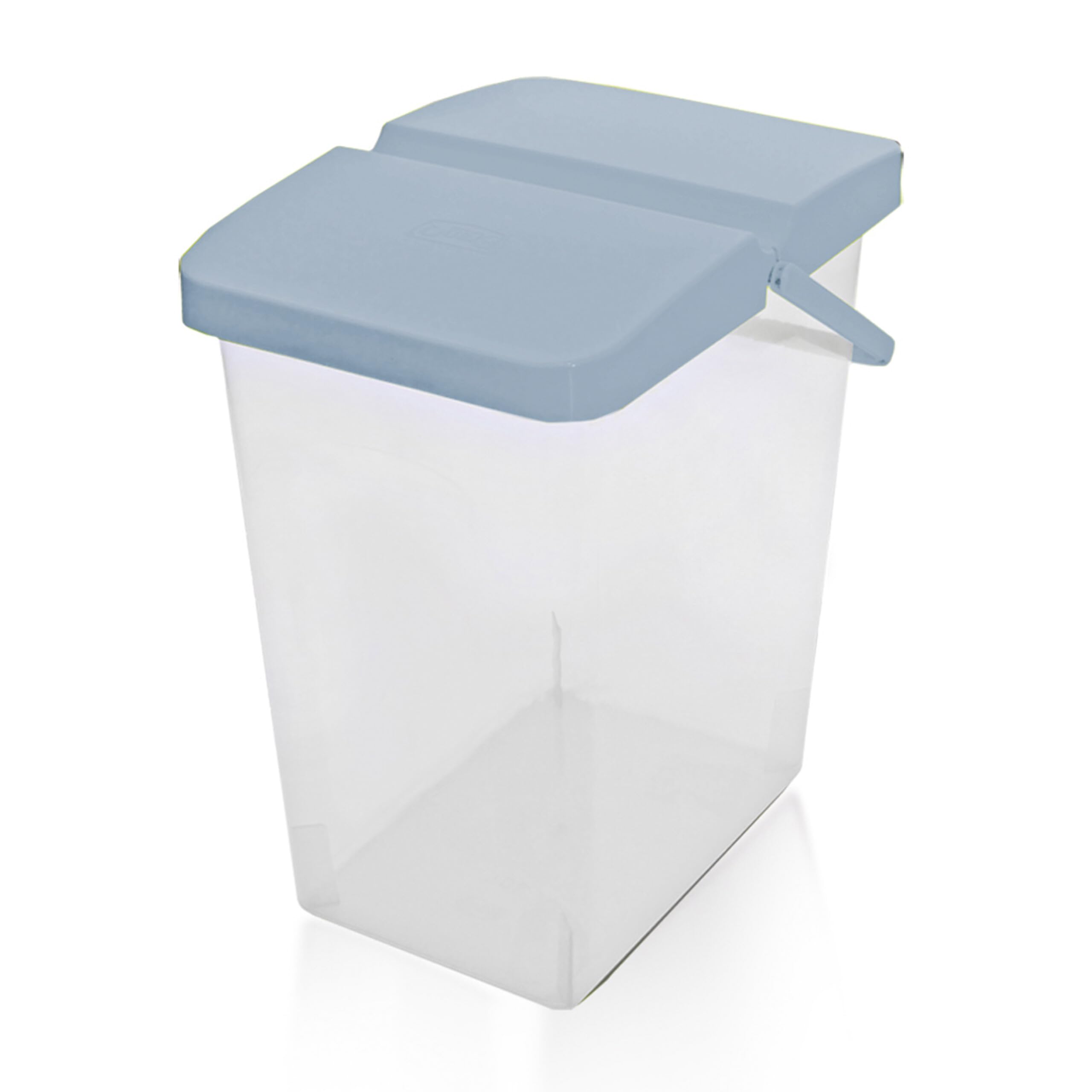 Large Storage Container Box Pet Food Washing Powder Tall 10L / 25L Home Bucket Cat Litter Tub Household Tub (Blue, 25L)