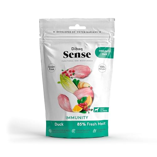 Dibaq Sense - Snack para perros adultos Dibaq Sense Inmunity pato 100 g