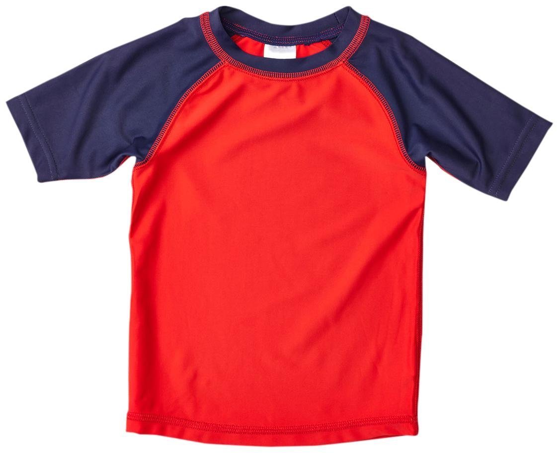 Egg by Susan LazarBoys' Baby Rashguard, Red, 6 Months