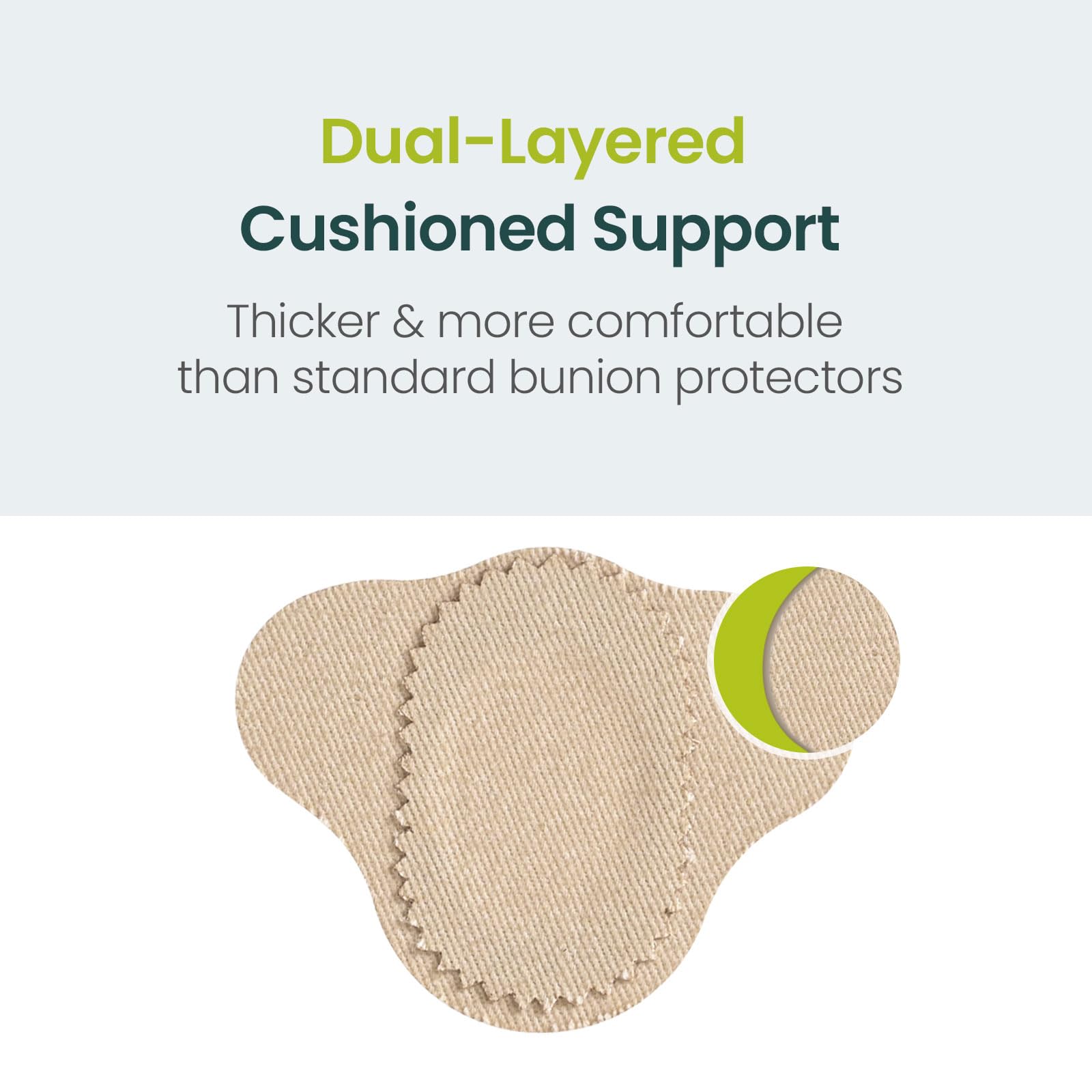 Bukihome Almohadillas para juanetes para llevar con zapatos, 24 piezas de moleskin para pies, resistentes al agua, cojines para alivio del dolor de juanetes para comodidad y protección durante todo el