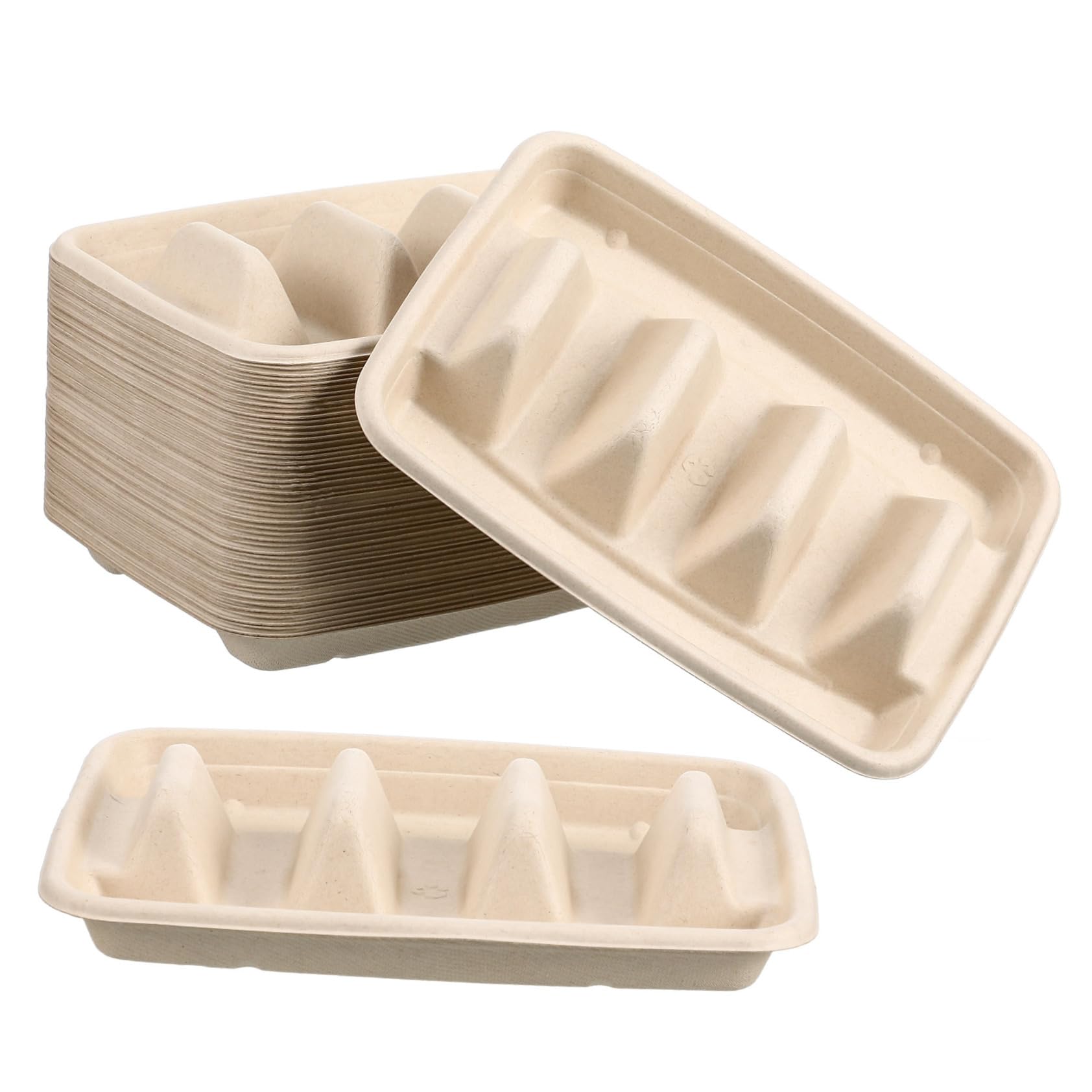 CONGARTENO Serving Tray for Tacos Bulk Taco Holders Party Supplies Nonslip Surface