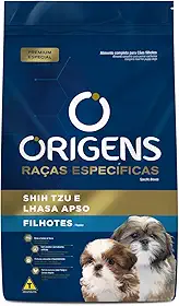Origens Ração Raças Específicas Para Shitzu E Lhasa Apso Filhotes 1 Kg
