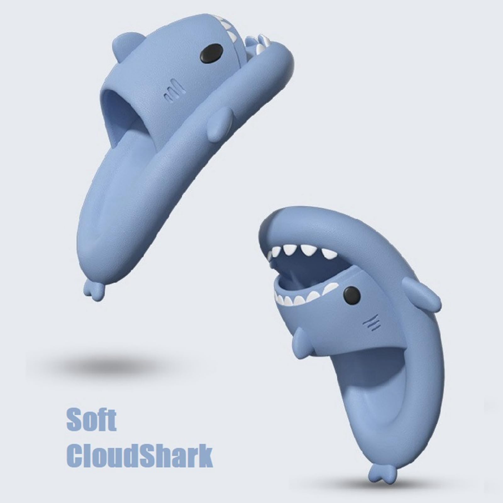 Chanclas Tiburon Mujer Hombre Shark Slippers Zapatillas Tiburón Comodas Sandalias Forma de Pez Adulto Unisex Talla EU 36-47