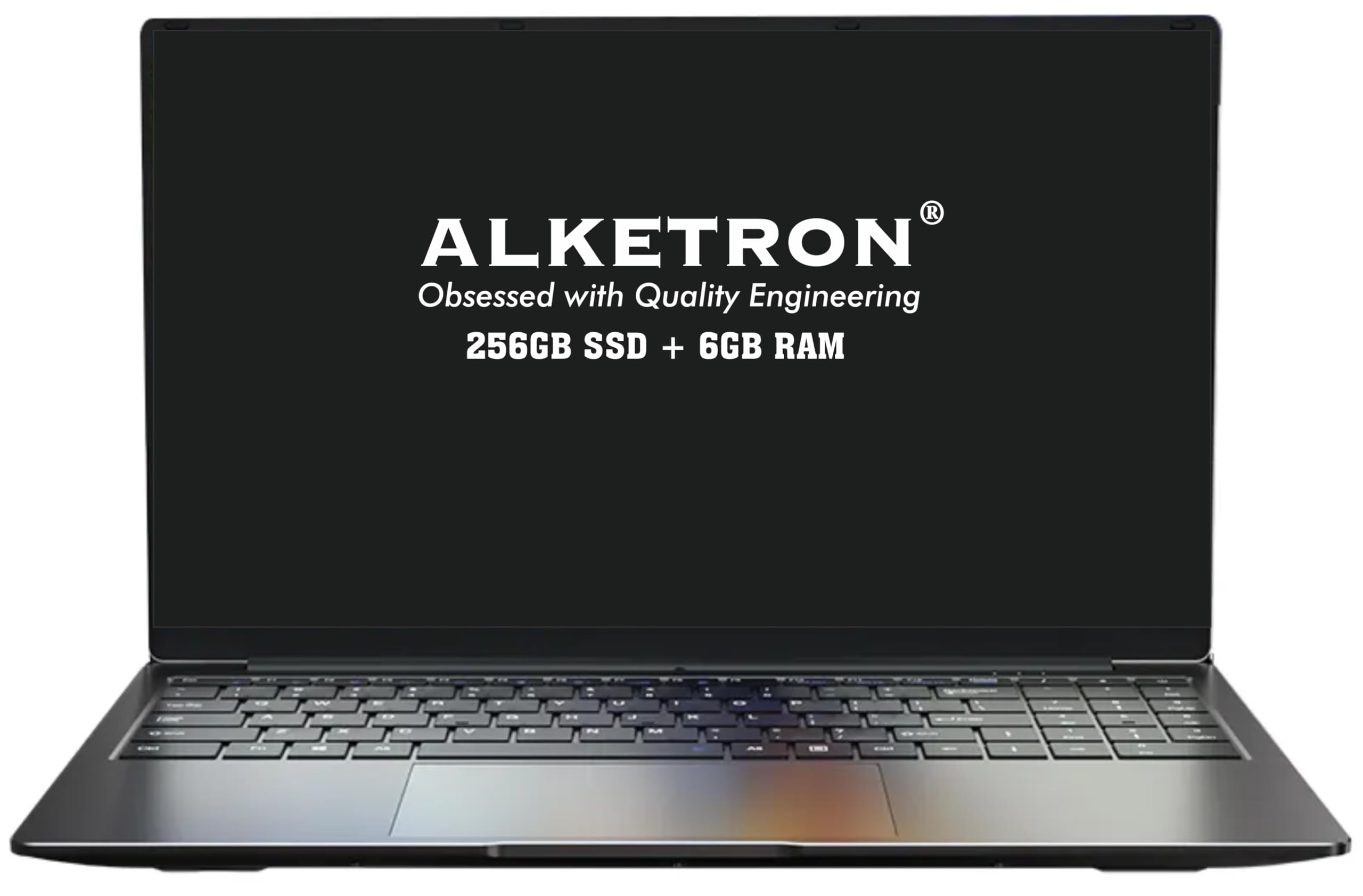 ALKETRON - 14.1 Inch Full HD(2026) Student/Home Laptop - Intel Processor with Built-in Graphics + 256GB SSD + 6GB RAM - Windows 11 Pro & MS Office - 1Yr + 3Yr Warranty(Basic Edition)-image-6