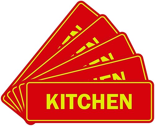 Miniatura 35 de Signs ByLITA Letrero de cocina estándar (plata cepillada) - Grande Brushed Silver,Negro y dorado,Azul / Patchwork,Oro cepillado,Marrón