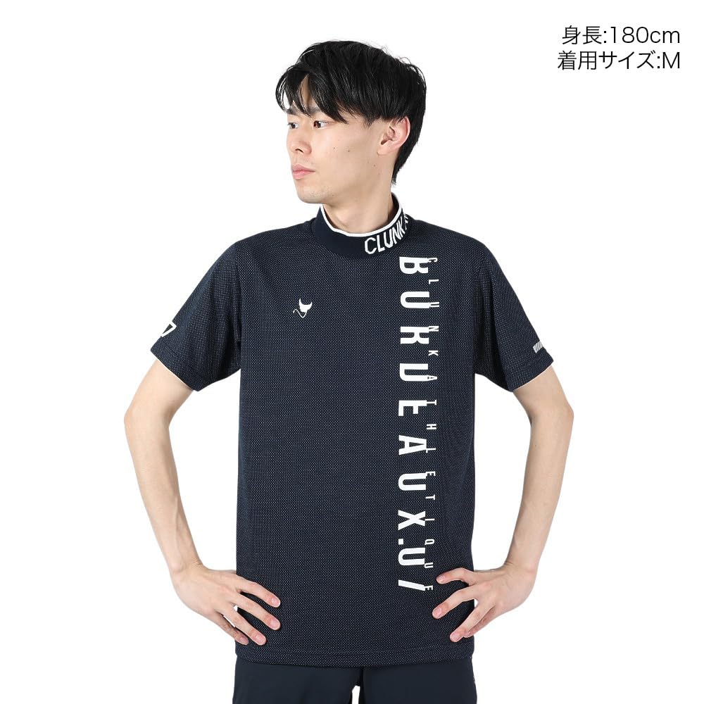 CLUNKゴルフウェア　半袖モック　接触冷感　吸汗 楽天市場】クランク（CLUNK）（メンズ）ゴルフウェア 接触冷感