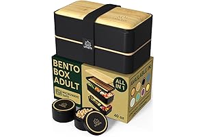 Umami Bento Box Adult All-In-1 w/ 4 Utensils