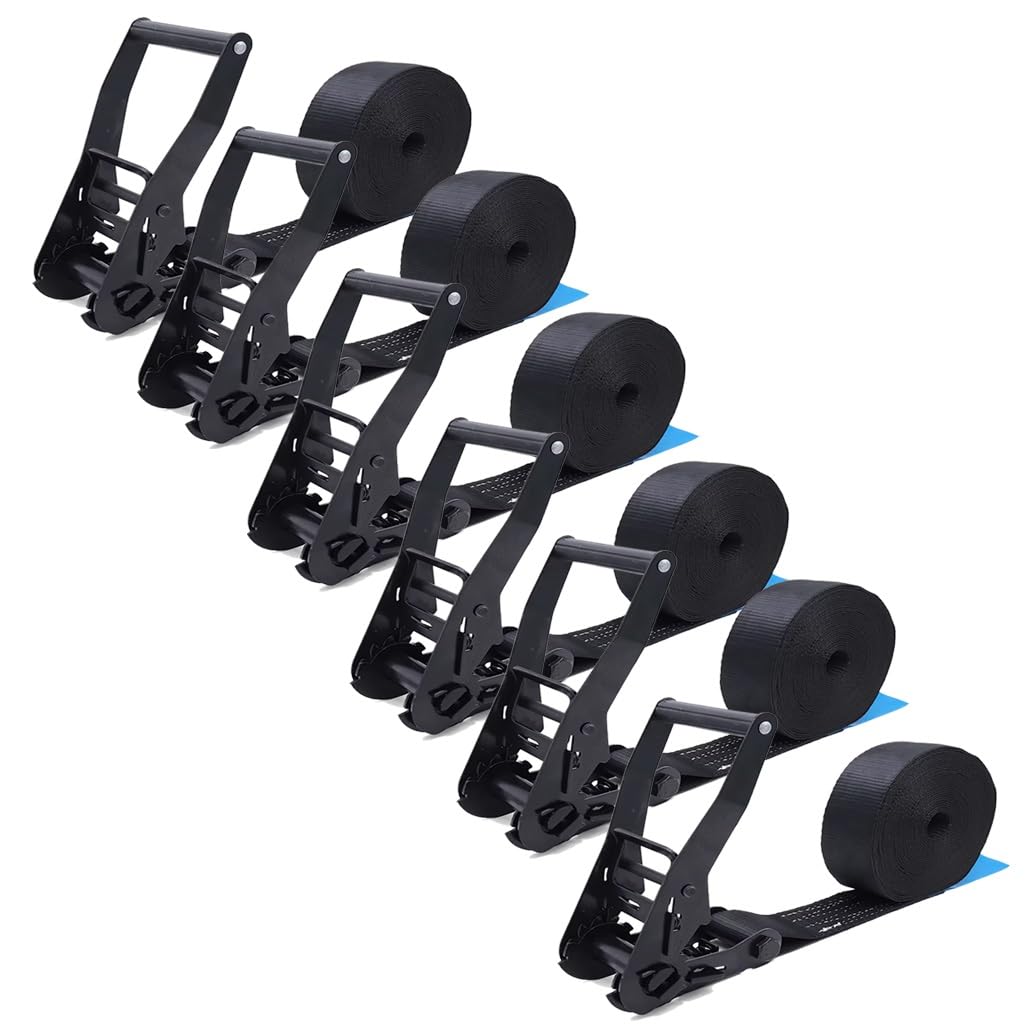 Endloser Ratschengurt, 0,5000 kg Bruchfestigkeit, robuste Spanngurte für Motorrad, ATV, Ausrüstungssicherung, Hochzeitsbühnen, 1 Set, 13,0 m