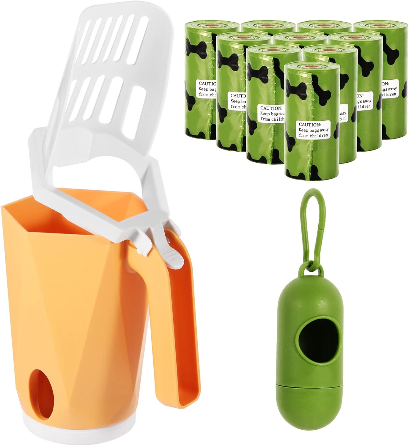 FFCAT Cat Litter Scoop for 1 or 2 Kittens Integrated