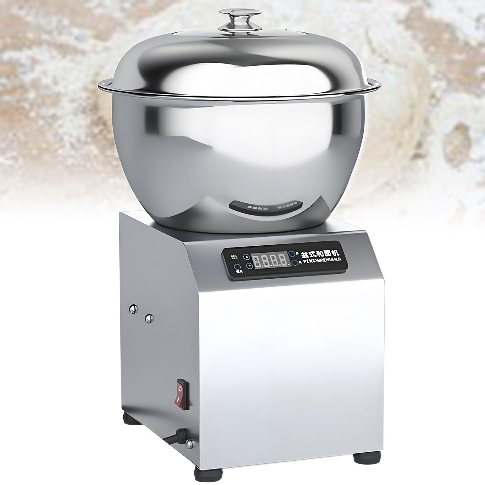 Impastatrice, Impastatrice in Acciaio Inox, Impastatrice Elettrica, Impastatrice Automatica, Timer Intelligente, Impastatrice Planetaria 5kg