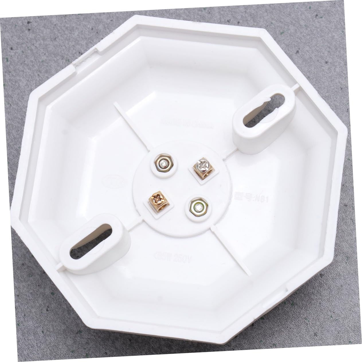 UKCOCO 12 Pz Attacco Base Lampadina E27 Presa Per Lampada a Sospensione Portalampada E27 Presa Base Candelabro Base Della Lampadina Base Per Lampada Da Tavolo Bianca Lampade Cerniera