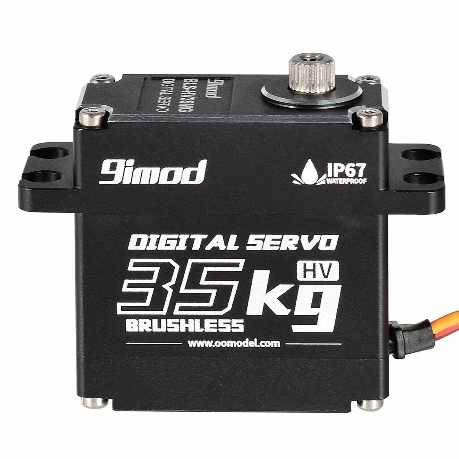 9imod Waterproof Servo BLS-HV35MG 35KG 180 Degree Aluminum Case Digital Metal Gear HV Brushless Serv