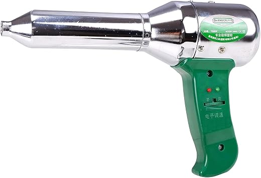 AASONS Plastic Welding Torch 700w Thermostat Hot Air Plastic Welding Gun Plastic Welder With Narrow Concentrated Nozzle Ti...
