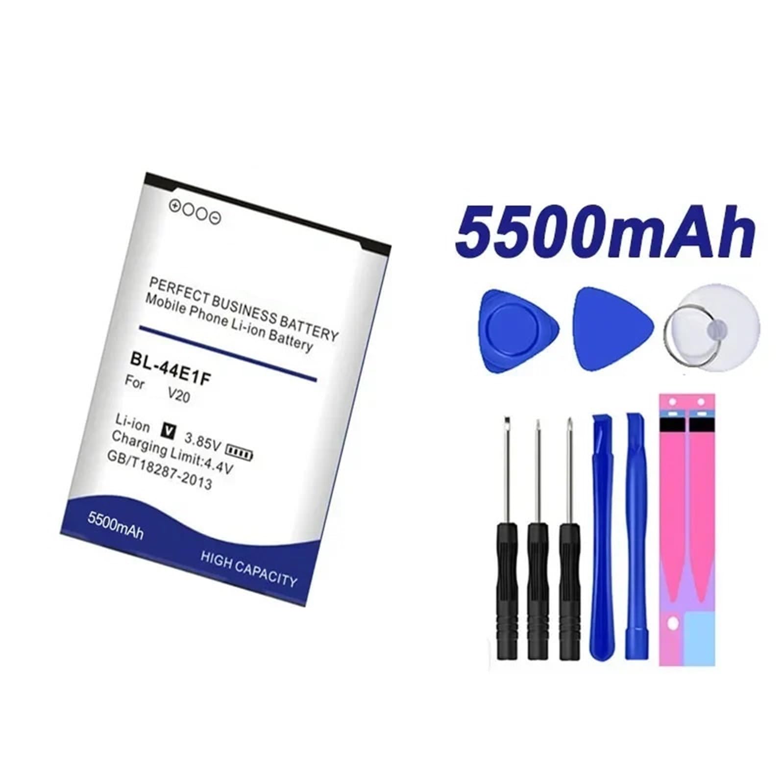 BL-49SF BL-41ZH BL-T39 BL-T33 BL-44E1F Batteria for 4 Leon L50 C40 Q6 V20 VS995 US996 H525N K10 G7 AS330(BL-T33)