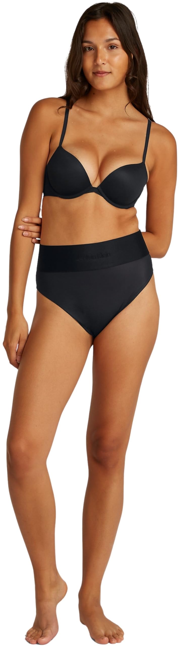 Calvin Klein Donna Reggiseno Scollato con Push-up