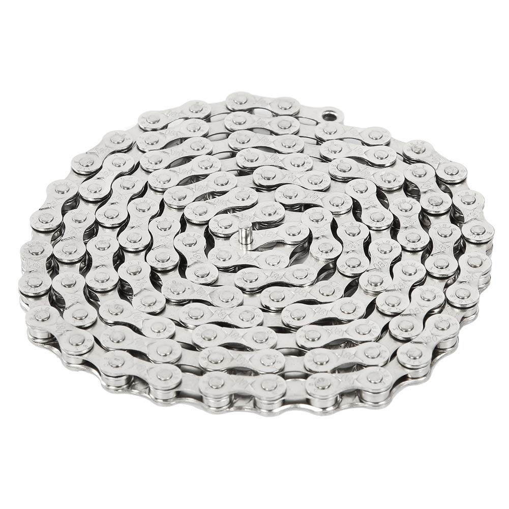 【𝐒𝐩𝐫𝐢𝐧𝐠 𝐒𝐚𝐥𝐞 𝐆𝐢𝐟𝐭】Bike Chain, Electroplating 6-7-8/9/11 Speed Bike Variable Speed(6-7-8 speed/24 speed (no standard))