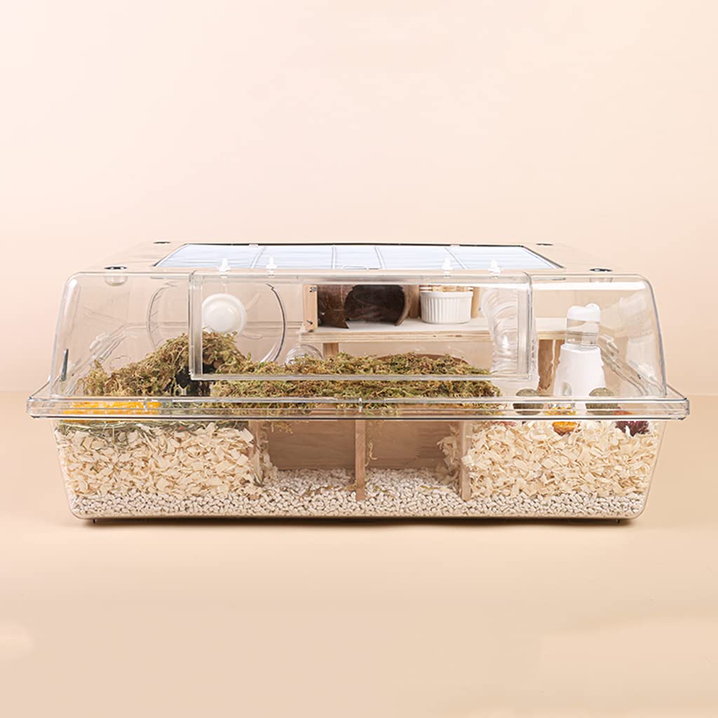 ハムスター　小動物　ゲージ Amazon | YIBOPET ハムスターケージ 小動物ケージ ケージサイズ