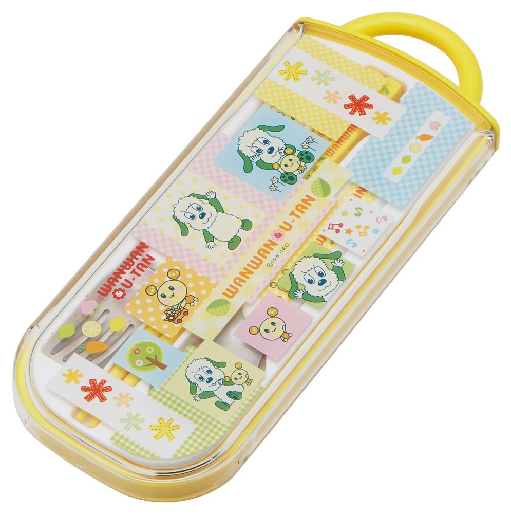 Amazon｜スケーター (skater) トリオセット スライド式 箸 スプーン