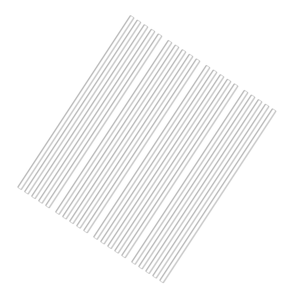 SOLUSTRE 100Pcs Lollipop DIY Sticks Premium Acrylic Bars for Candy Making Reusable Sugar DIY Tools for Parties Weddings and Holiday Celebrations