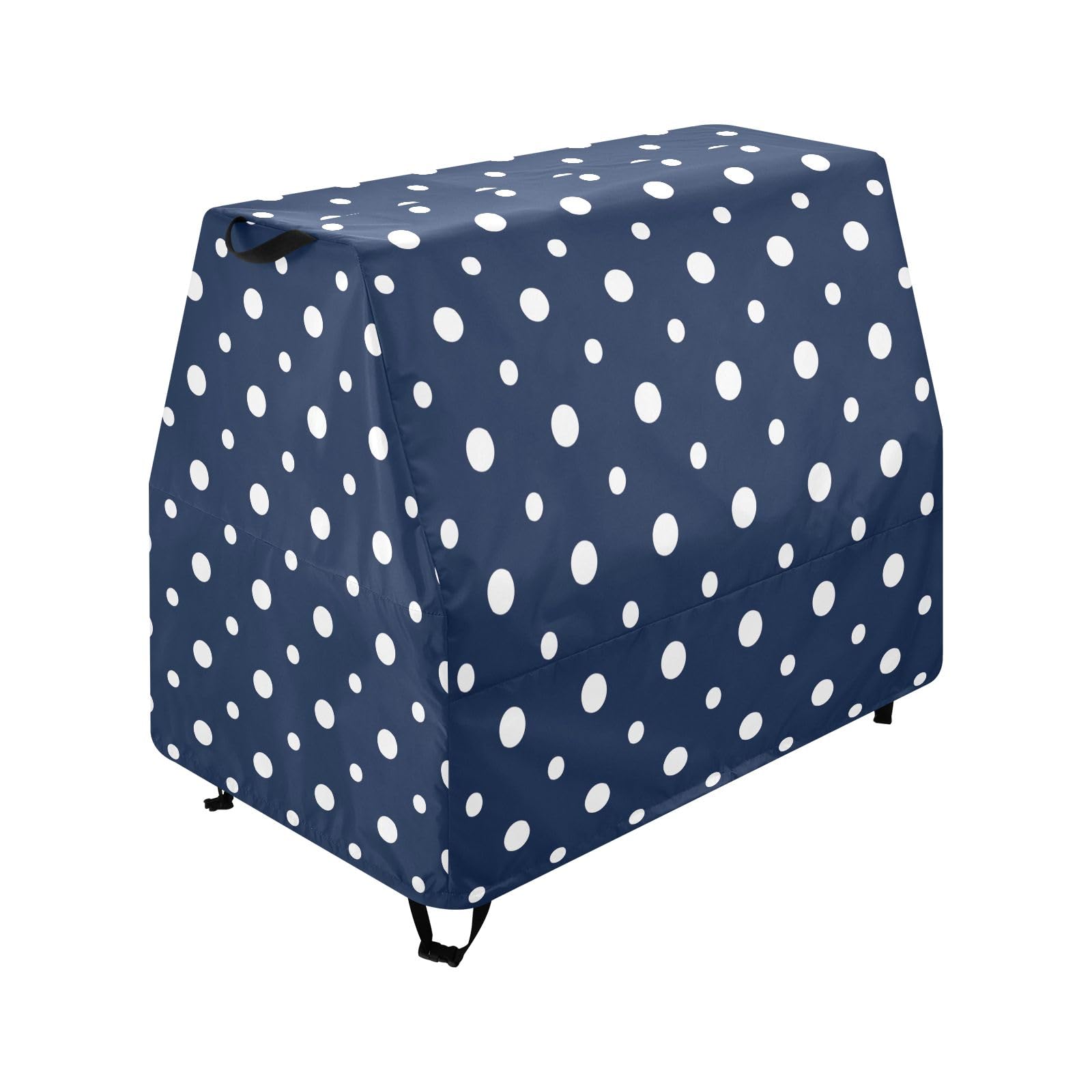 Navy Blue Polka Dots Kids Water Table Cover Fit Step2 Rain Showers Splash Pond Water Table 41