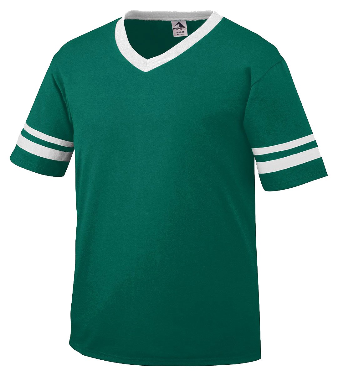 Augusta Sportswear Sleeve Stripe Jersey, Dark Green L