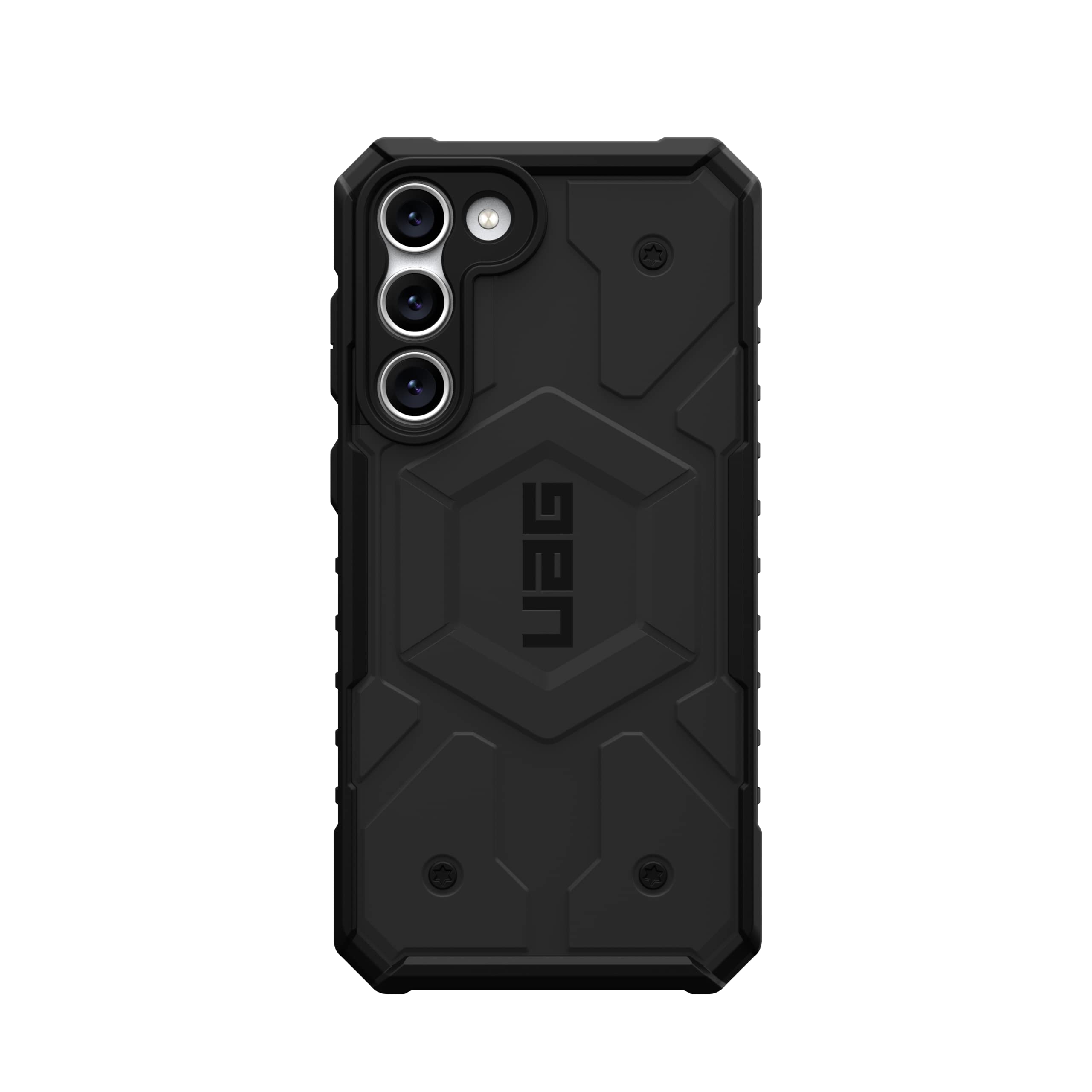 Urban Armor Gear Pathfinder Case Samsung Galaxy S23+ (Plus) Custodia protettiva [Designed for Samsung certificata, Ricarica wireless compatibile, Custodia a norma militare] nero
