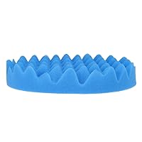 Vista 9 de Almohadilla de pulido de esponja de coche de 7 pulgadas (7.087 in), almohadilla de espuma de onda suave, kit de almohadillas de esponja para pulidor