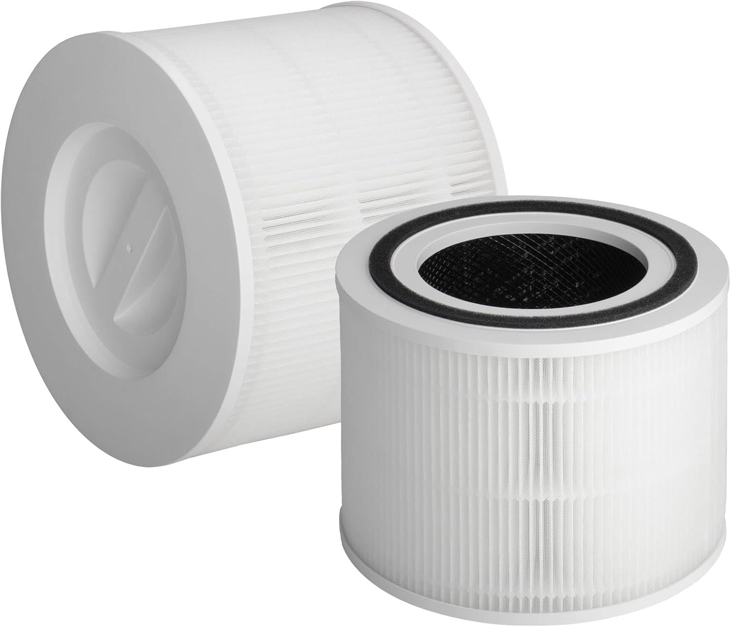 Core 300 Air Purifier Replacement HEPA Filter ?3-in-1 Balance?for LEVOIT Core 300-P/300S, H13 True HEPA + Activated Carbon, 99.97% Dust Pollen Pet Dander Smoke, 2 Pack (white)